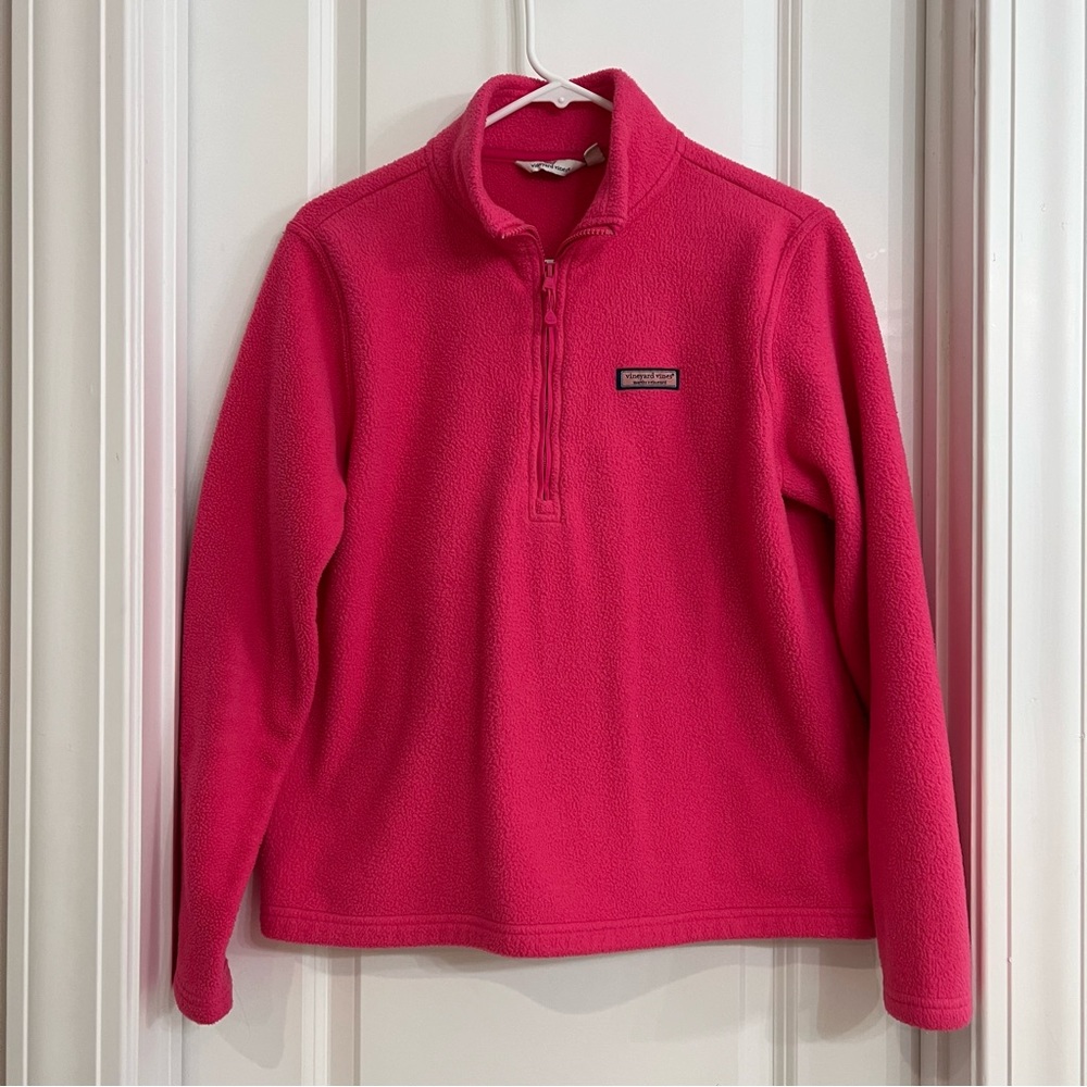 Vineyard vines fleece quarter zip